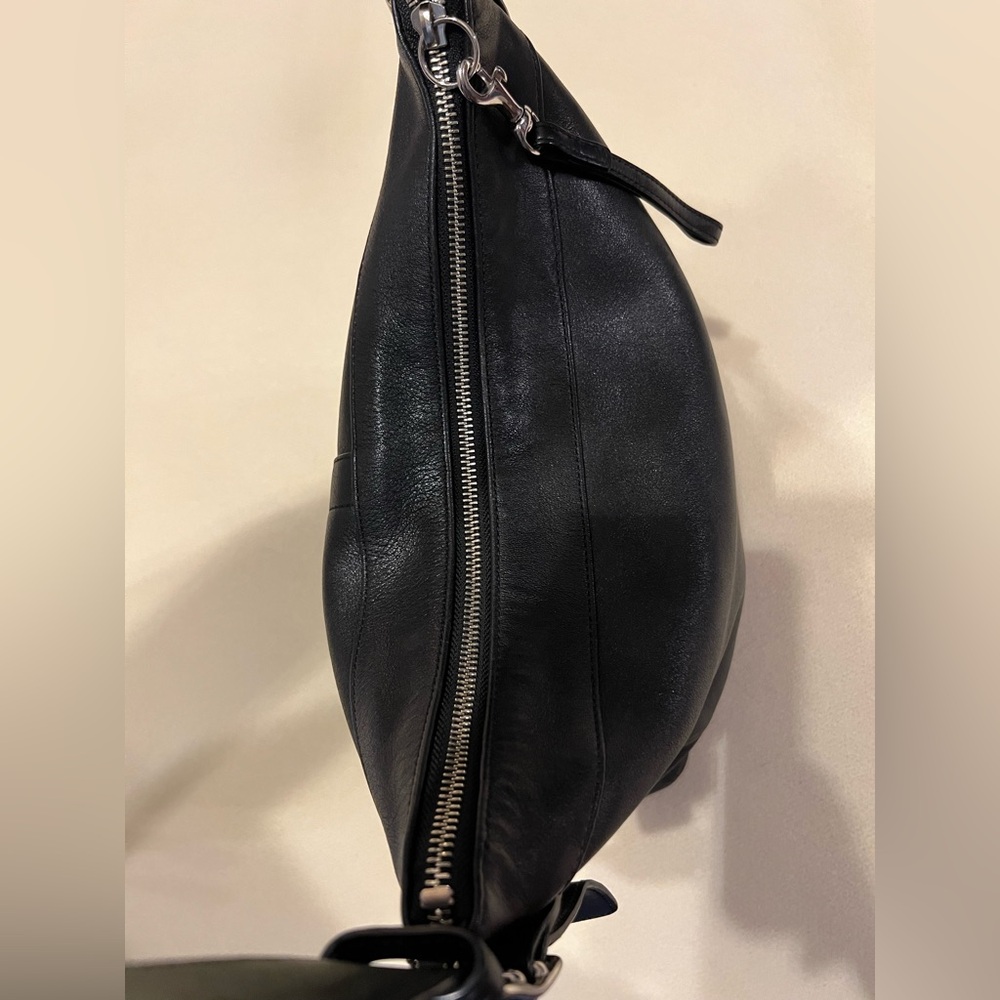 COACH 9188 Authentic Vintage Legacy Soho Hobo Black Leather Crossbody Purse - Picture 10 of 10